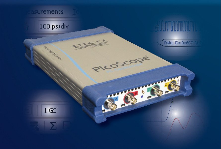 picoscope 6404 - 500mhz oscilloscope picoscope 6404